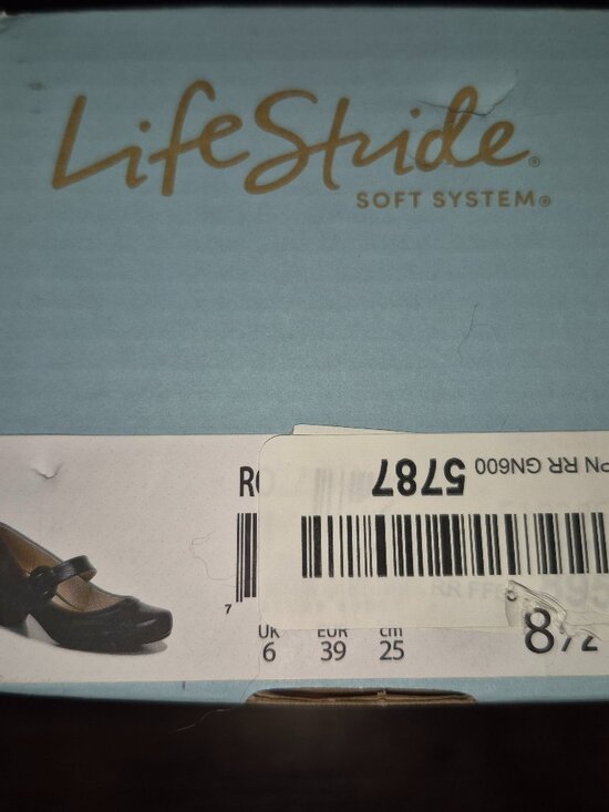 NWB Lifestride Rozz Mary Jane Navy Blue Pumps sz 8.5 - Picture 10 of 10